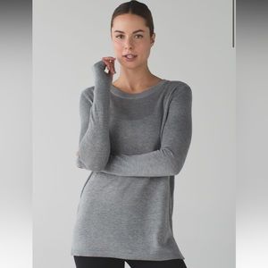 Lululemon Bring it Backbend sweater SZ 12 NWT new